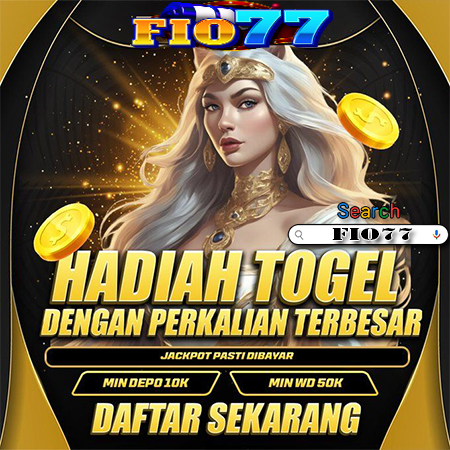 FIO77 - Situs Bandar Togel Terbaik Dan Terbesar Dengan Hadiah Full